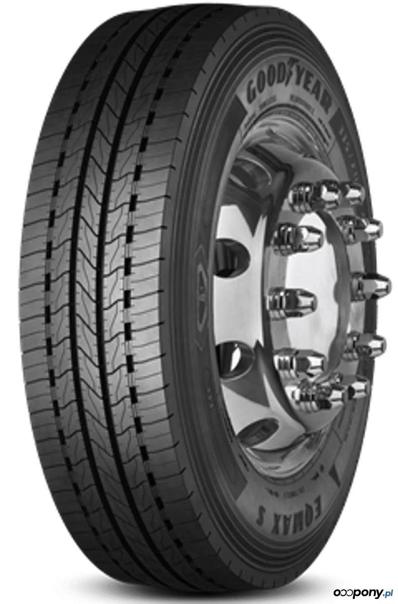 OPONA 385/65R22.5 EQMAX S HL 164K/158L 3PMSF M+S FRONT Goodyear (B,B,A,71dB)