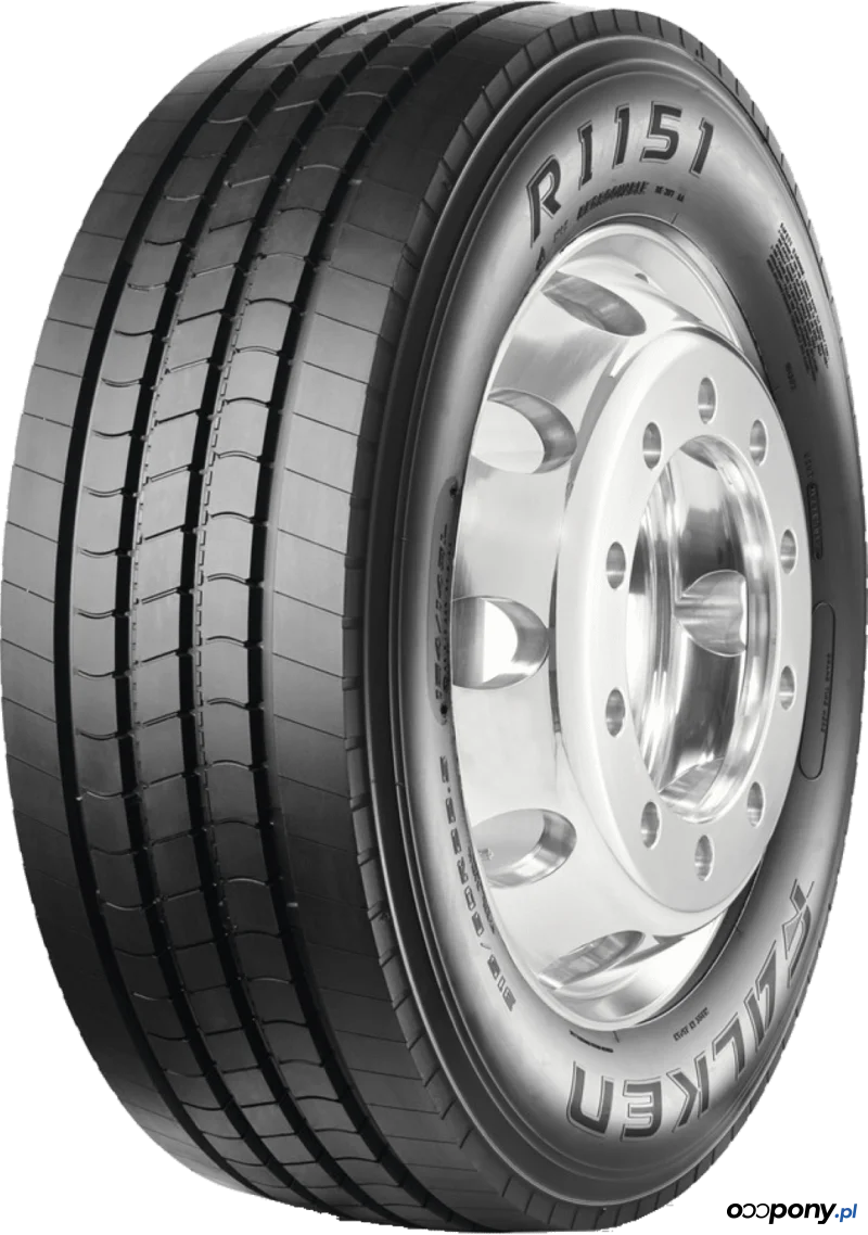 OPONA 315/80R22.5 RI151 156/150L FRONT Falken (E,C,A,71dB)