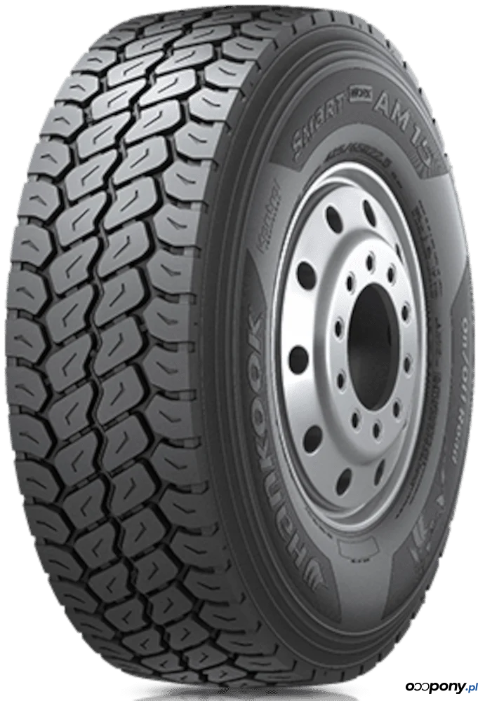OPONA 385/65R22.5 AM15+ 158L ON/OFF M+S FRONT Hankook (C,C,2,74dB)