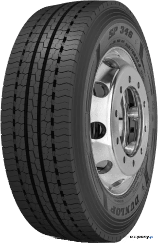 OPONA 385/55R22.5 SP346 160K/158L 3PMSF M+S FRONT Dunlop (B,B,A,70dB)