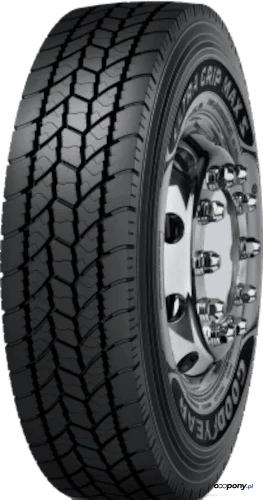 OPONA 385/65R22.5 EQMAX S ULT 164K/158L Electric drive 3PMSF M+S FRONT Goodyear (A,B,A,70dB)