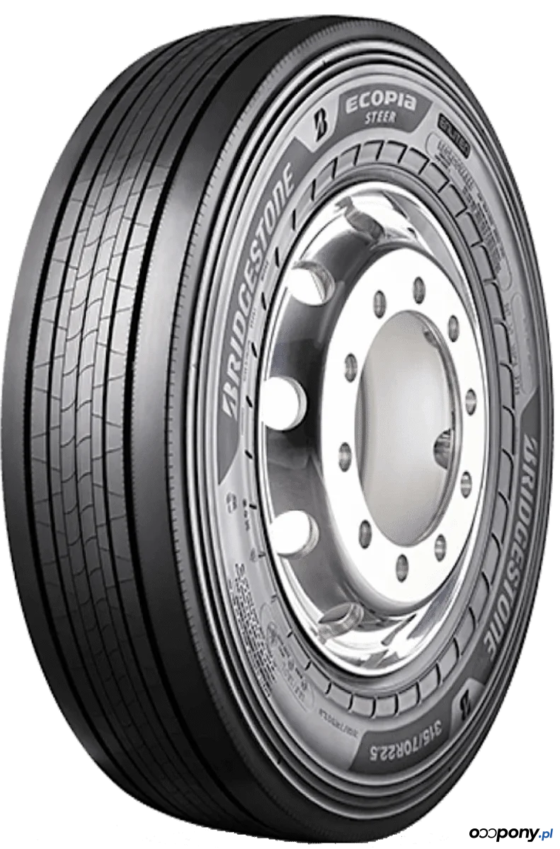 OPONA 385/65R22.5 ECOPIA STEER 160K/158L Enliten 3PMSF M+S FRONT Bridgestone (A,B,A,68dB)