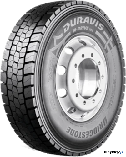 OPONA 315/80R22.5 RD2 DURAVIS 156L/154M 3PMSF DRIVE Bridgestone (C,B,2,75dB)