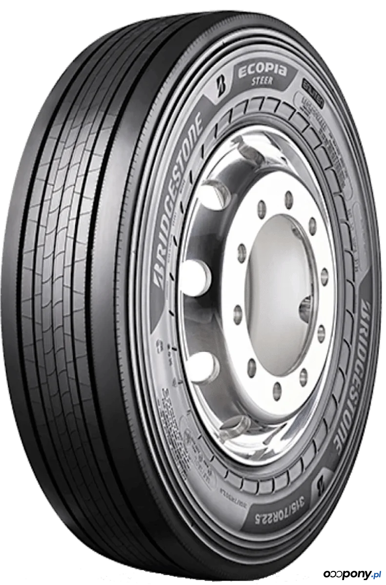 OPONA 385/55R22.5 ECOPIA STEER 160K/158L 3PMSF M+S FRONT Bridgestone (A,B,A,69dB)