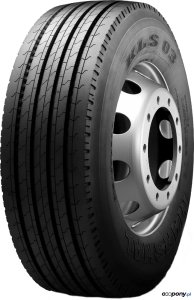 OPONA 385/65R22.5 LS03 164K 3PMSF FRONT Kumho (C,B,A,69dB)