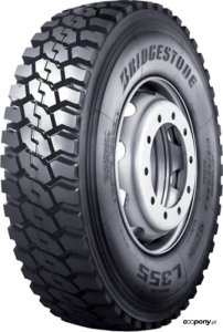 OPONA 13R22.5 L355 EVO 158G/156K ON/OFF 3PMSF DRIVE Bridgestone (E,B,B,75dB)