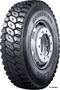 OPONA 315/80R22.5 L355 EVO 158G/156K ON/OFF M+S DRIVE Bridgestone (E,B,A,73dB)