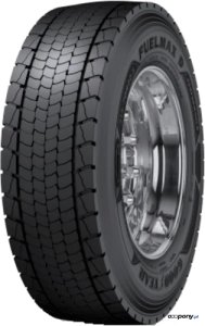 OPONA 315/70R22.5 EQMAX D 154L/152M Electric drive 3PMSF M+S DRIVE Goodyear (B,B,b,75dB)