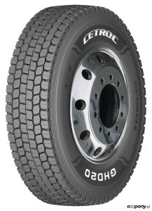 OPONA 315/60R22.5 GHD20 154L/148L 3PMSF M+S DRIVE Cetroc (E,C,A,73dB)
