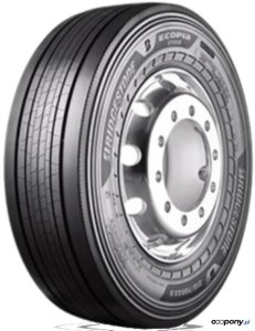 OPONA 315/60R22.5 ECOPIA STEER ENLITEN 154/148L 3PMSF FRONT Bridgestone (B,C,1,70dB)